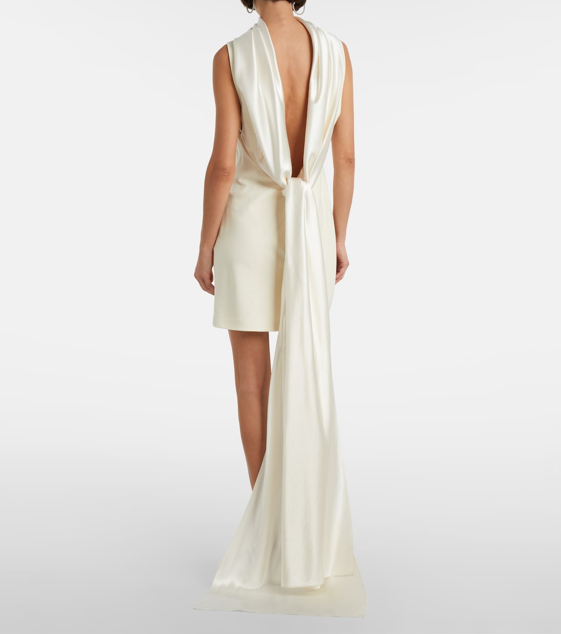 Bridal Mimi wool-blend minidress | Danielle Frankel