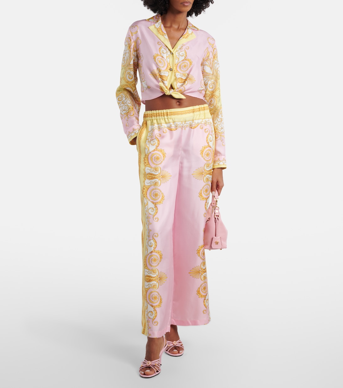 Sandalen La Medusa 85 aus Leder | Versace