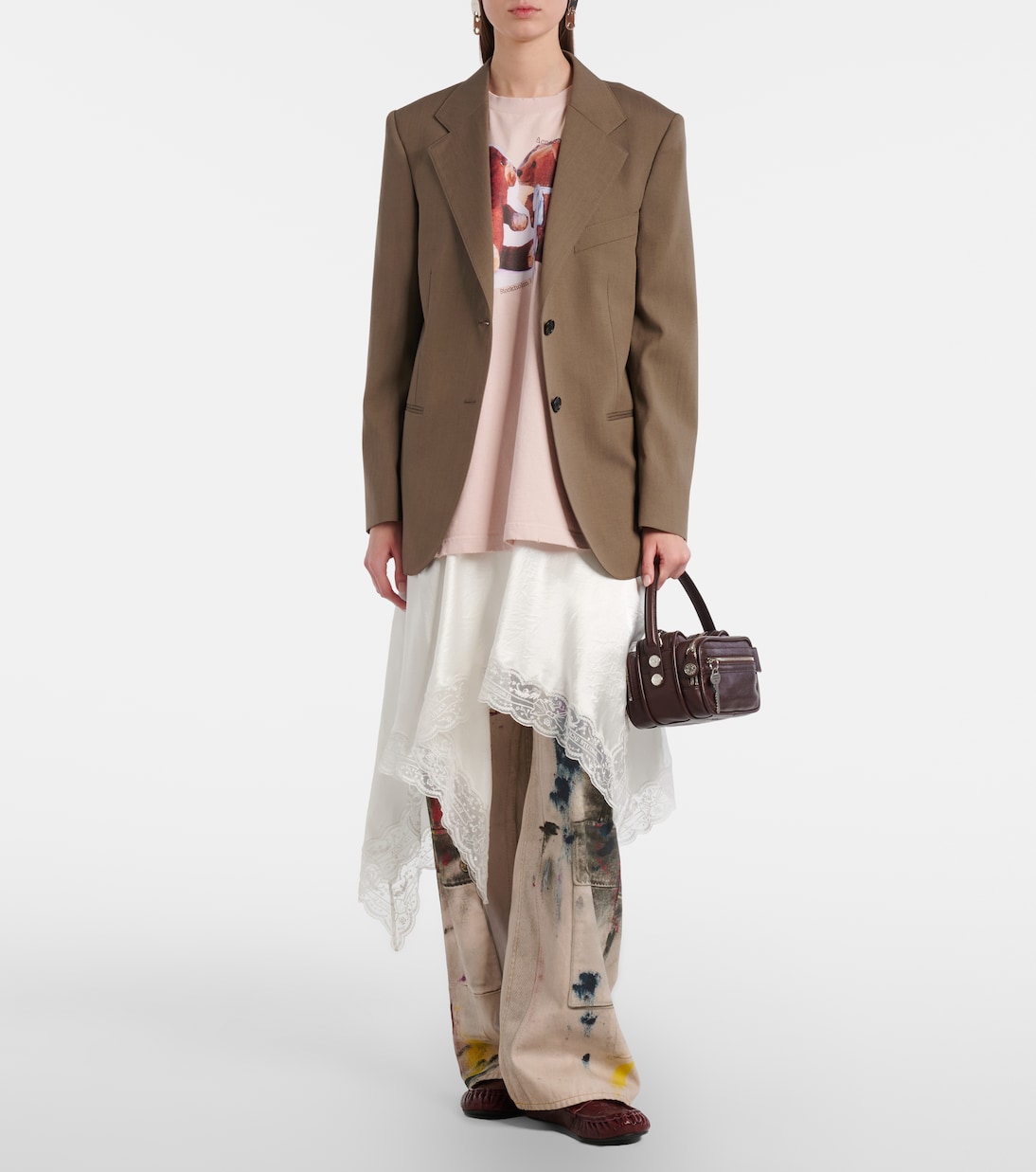 Camero Kit leather top-handle bag | Acne Studios