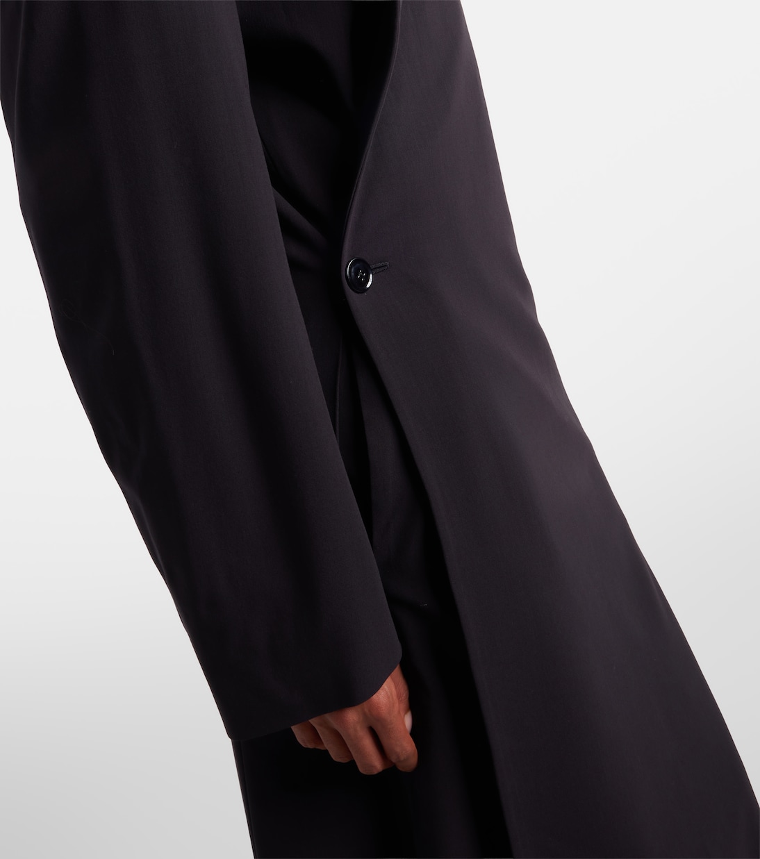 Mantel aus Woll-Crêpe | Lemaire