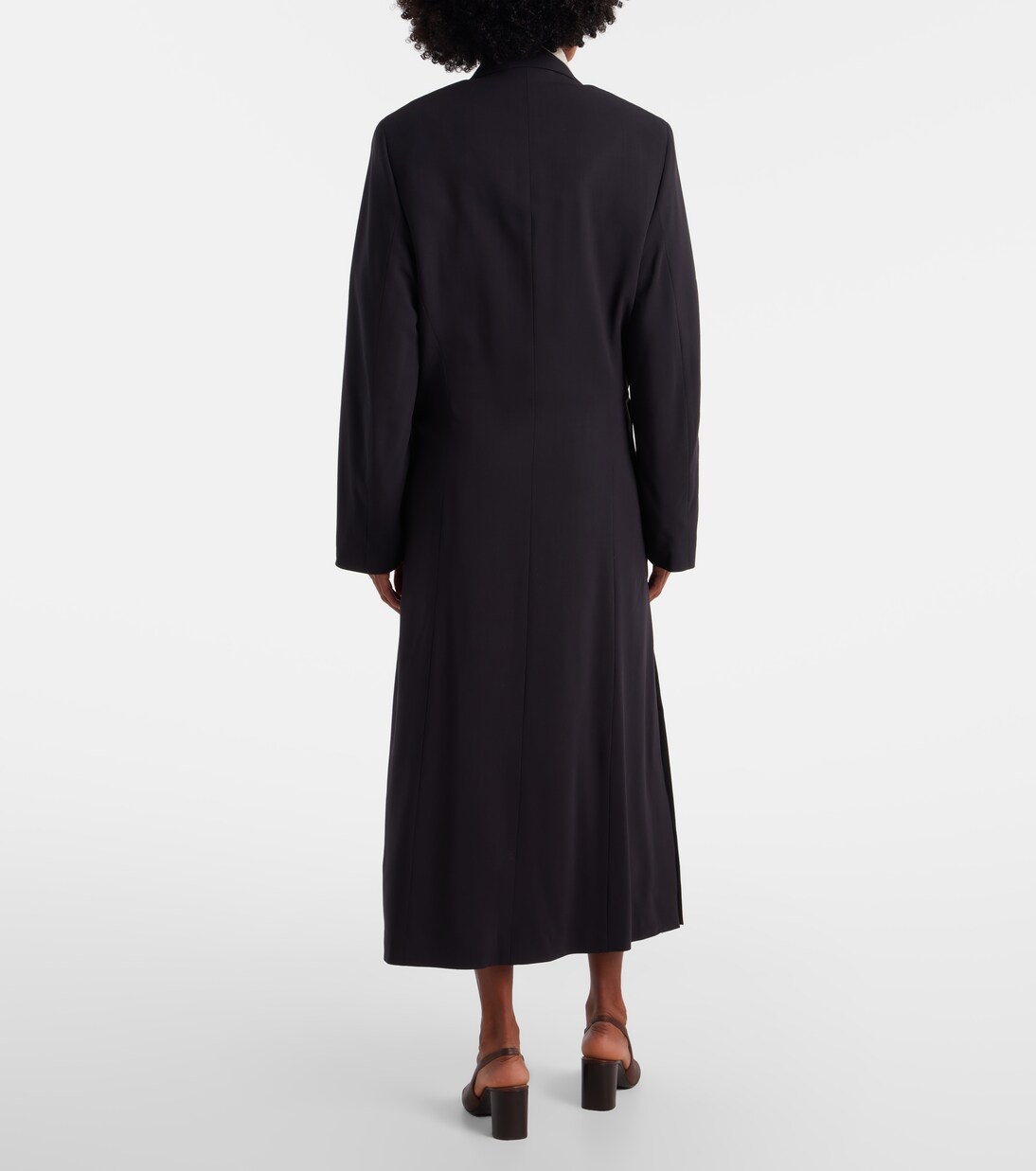 Mantel aus Woll-Crêpe | Lemaire