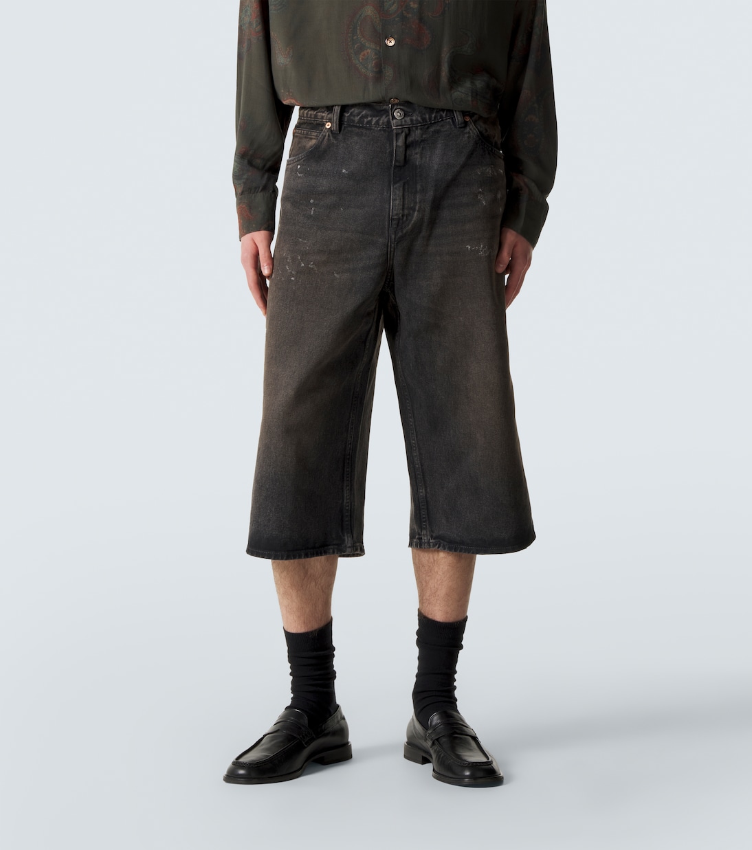 Capri Cut distressed shorts | Our Legacy