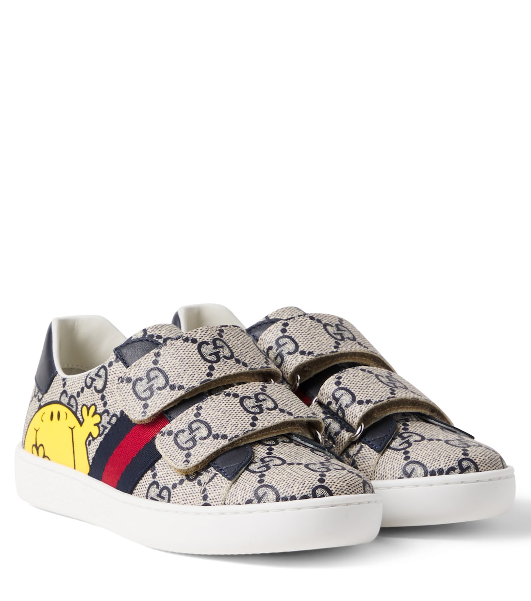 x Mr. Men™ Little Miss™ – Baskets Ace en toile GG Canvas | Gucci Kids