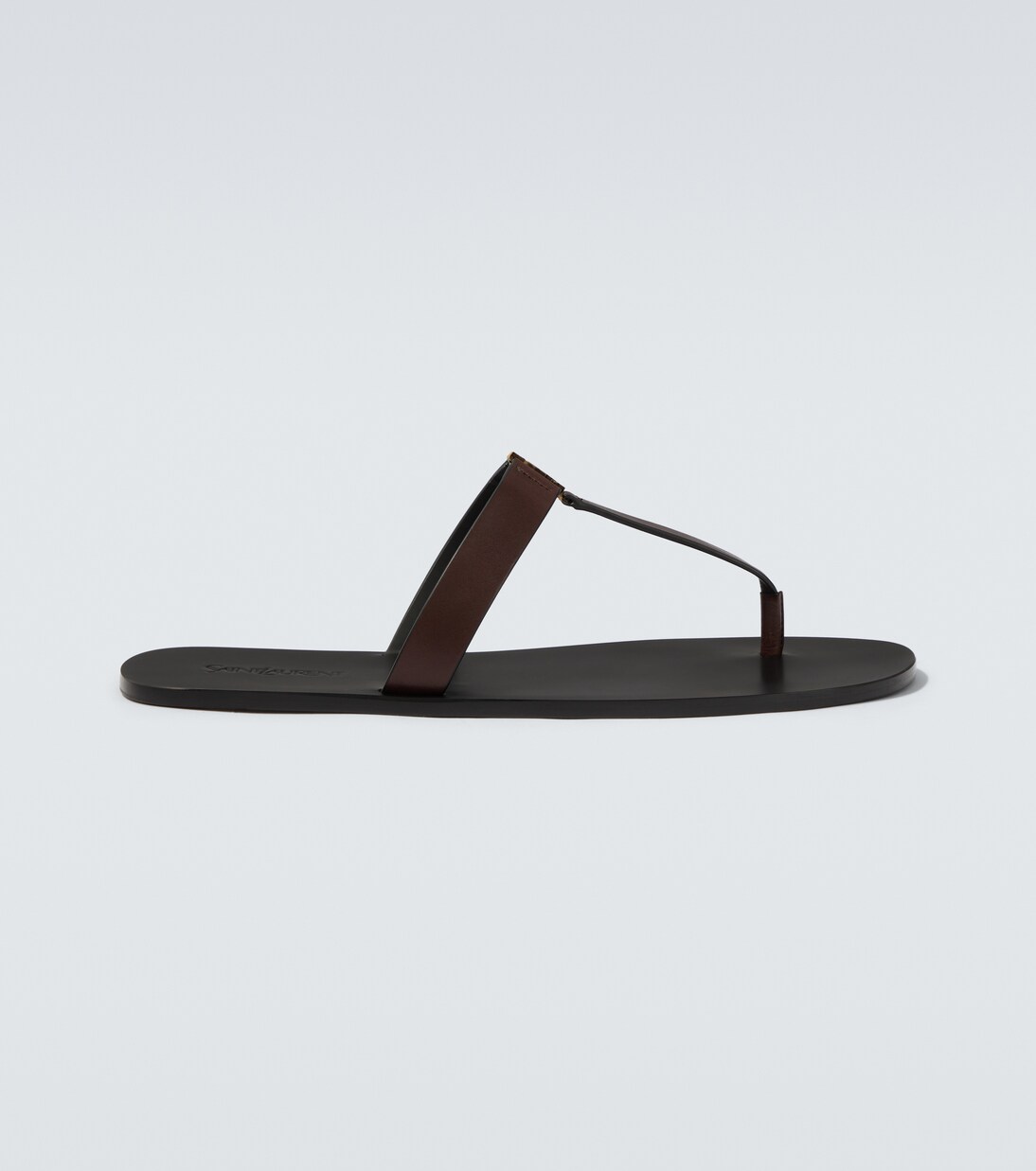 Cassandre leather thong sandals | Saint Laurent