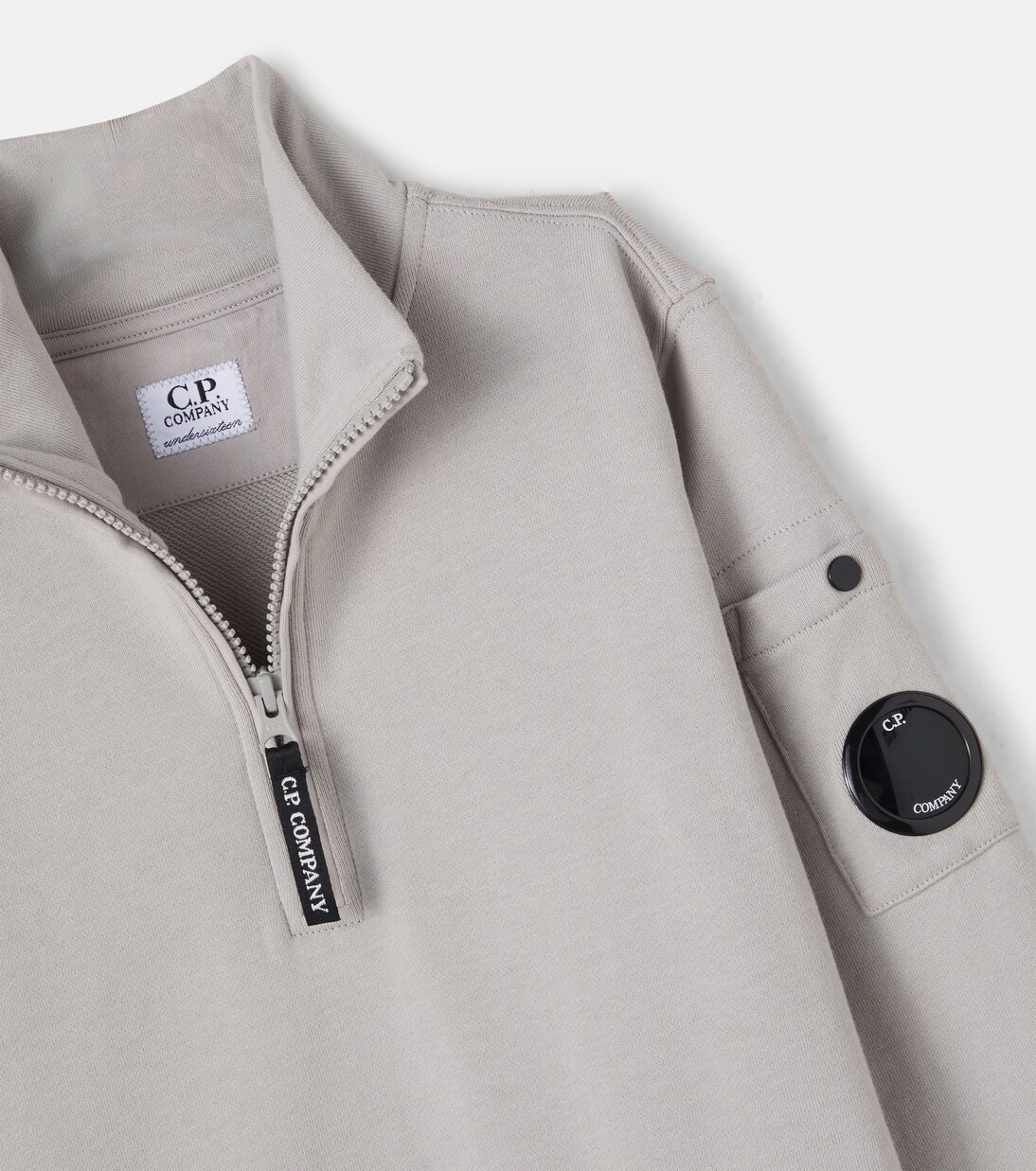 Lens cotton sweatshirt  | C.P. Company Kids