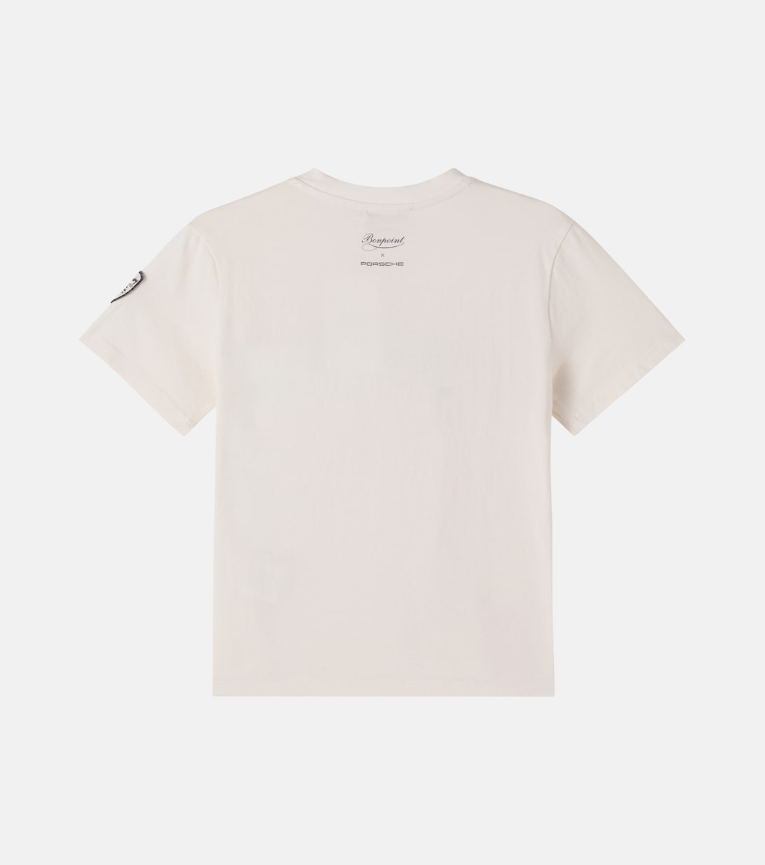 x Porsche Thibald embroidered cotton jersey T-shirt | Bonpoint