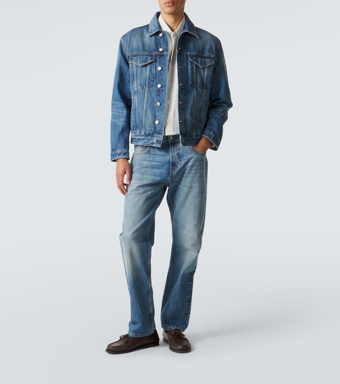 Kevin faded straight jeans | Umit Benan