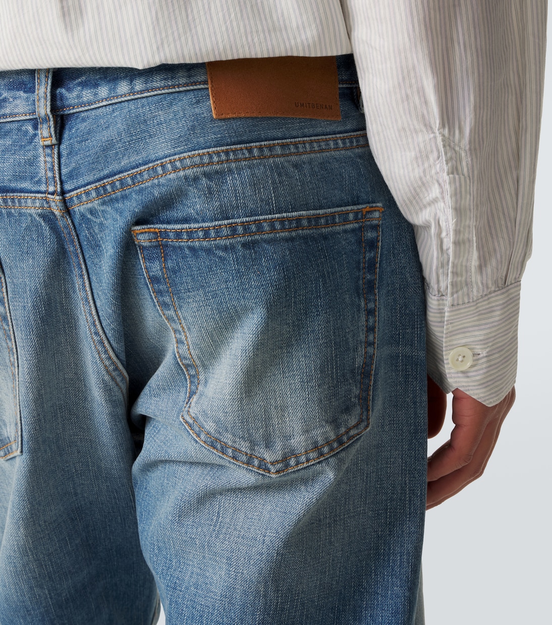 Kevin faded straight jeans | Umit Benan