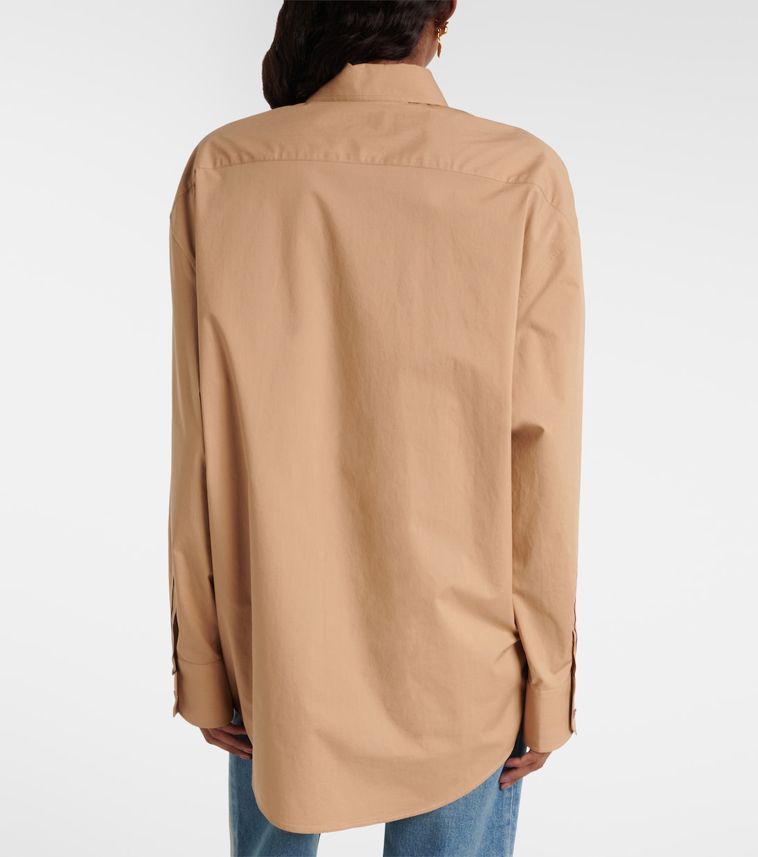 Hemd Cassandre aus Baumwollpopeline | Saint Laurent