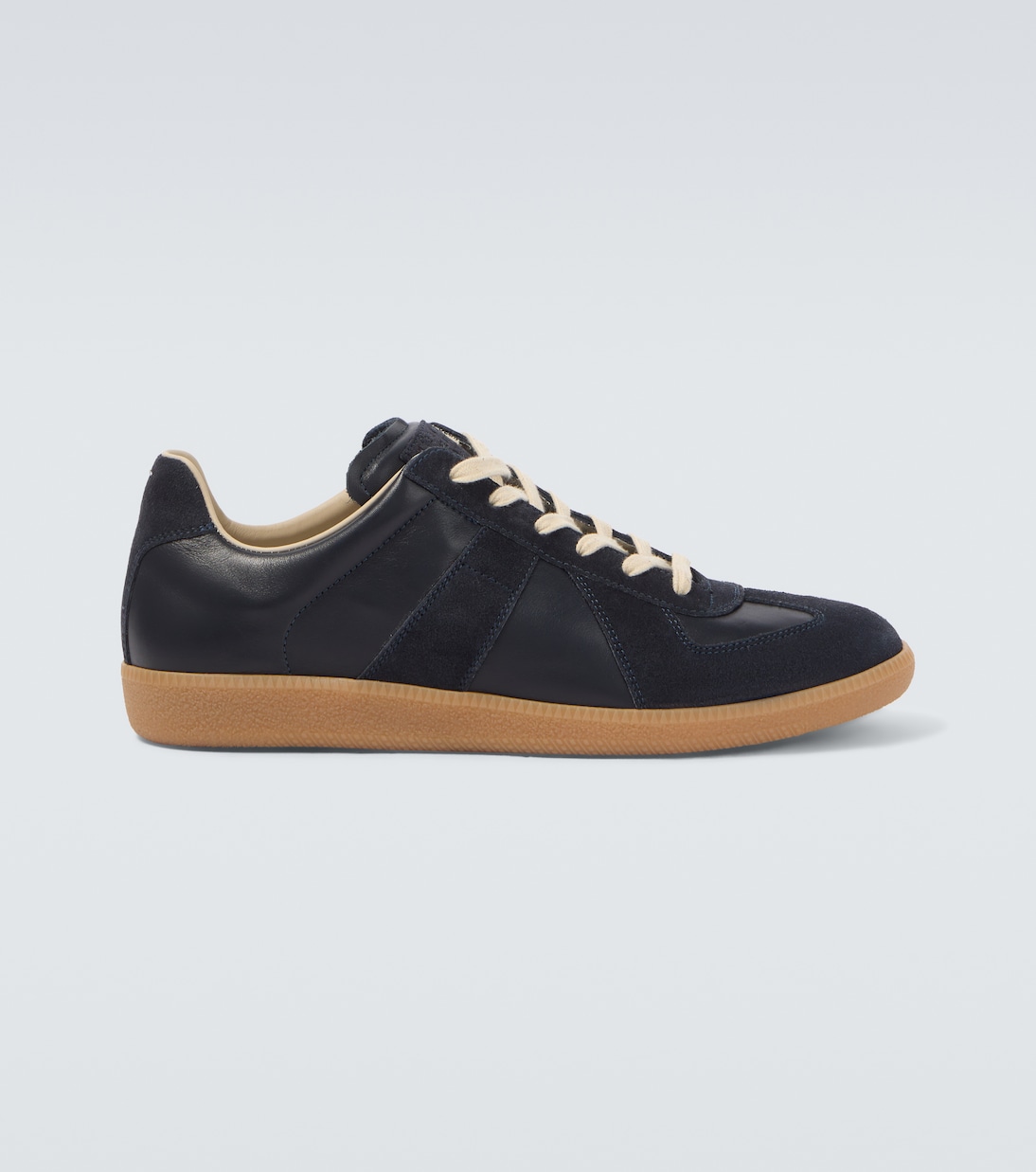 Replica suede and leather sneakers | Maison Margiela