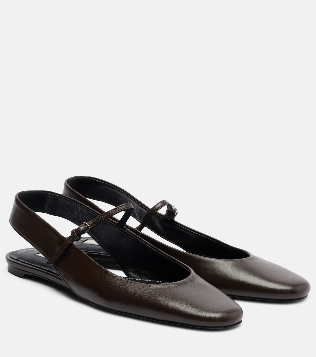 Mary Janes plates en cuir | Toteme