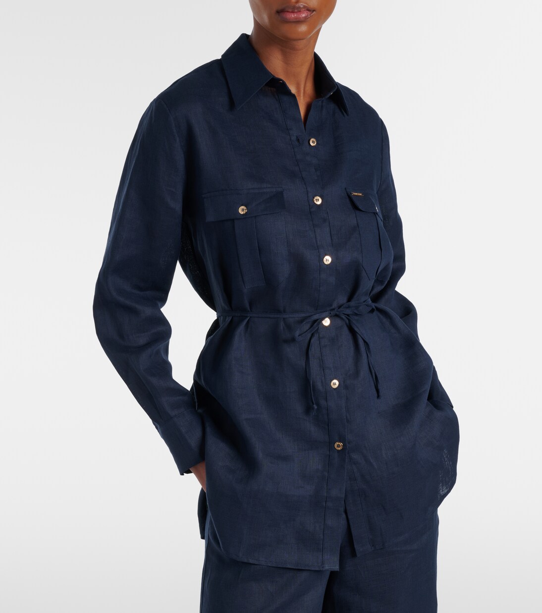 Ariel linen shirt | Melissa Odabash