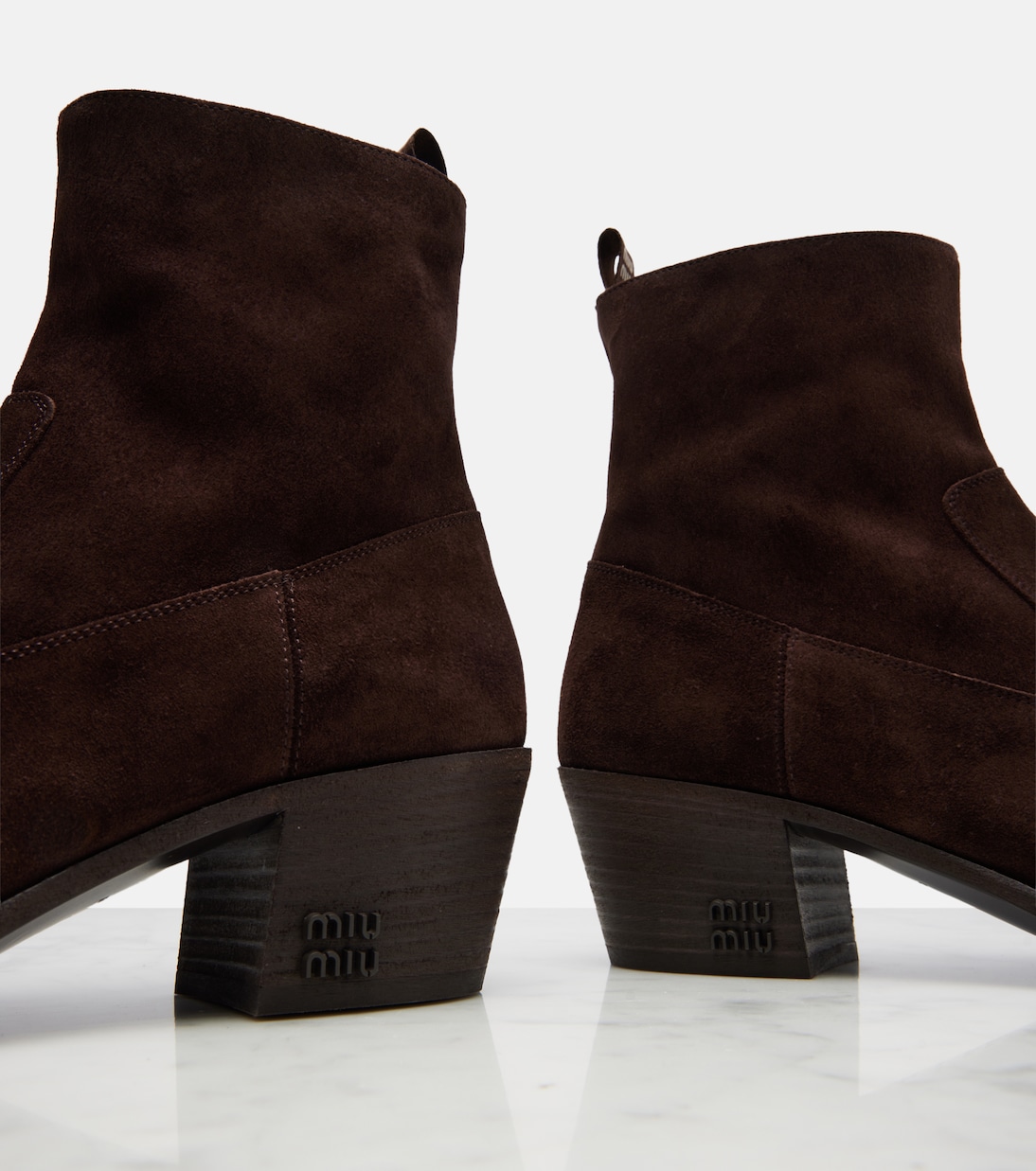 Bottines en daim | Miu Miu