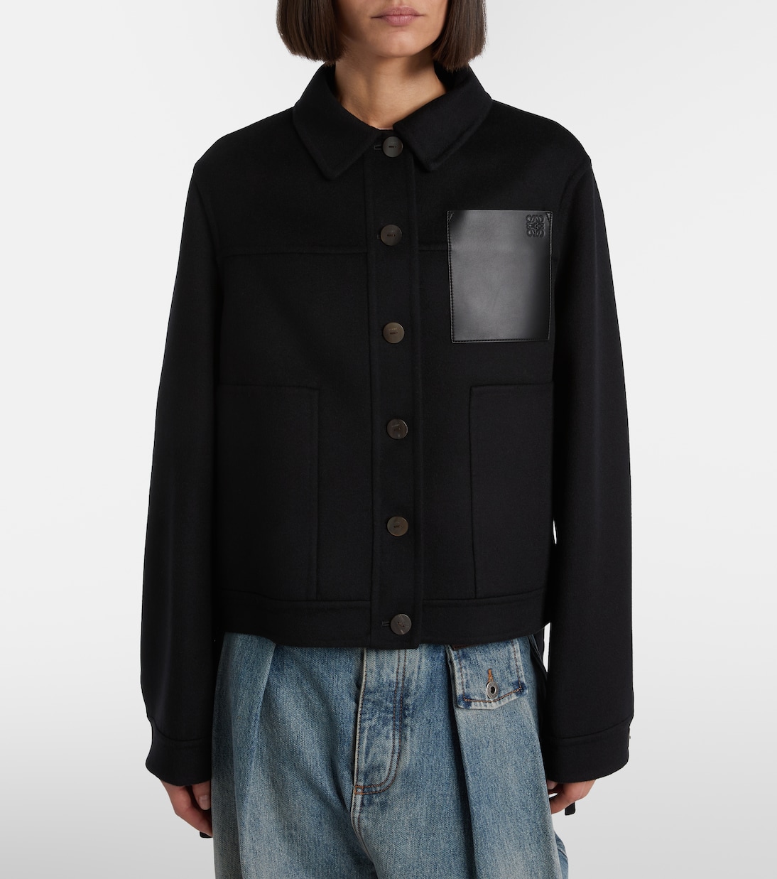 Wool and cashmere jacket | Loewe