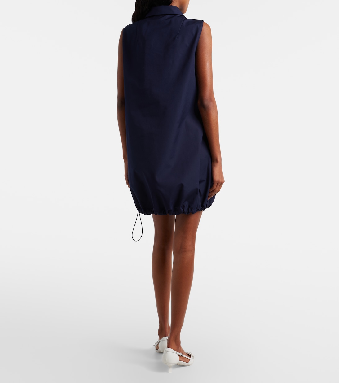 Polokleid aus Popeline | Prada