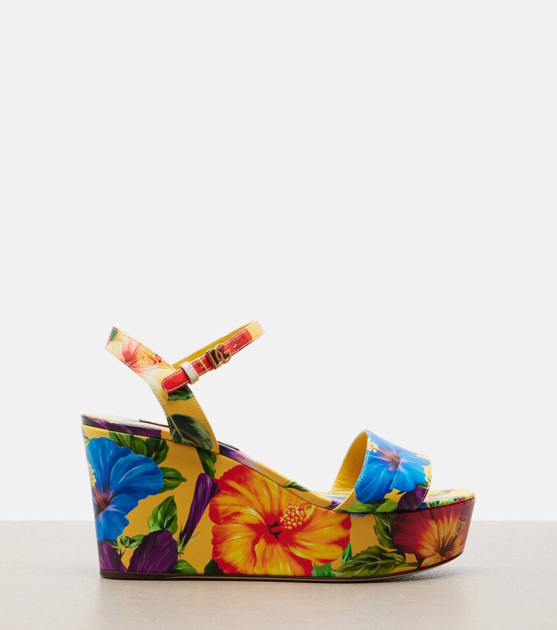 Bianca floral wedges | Dolce&Gabbana