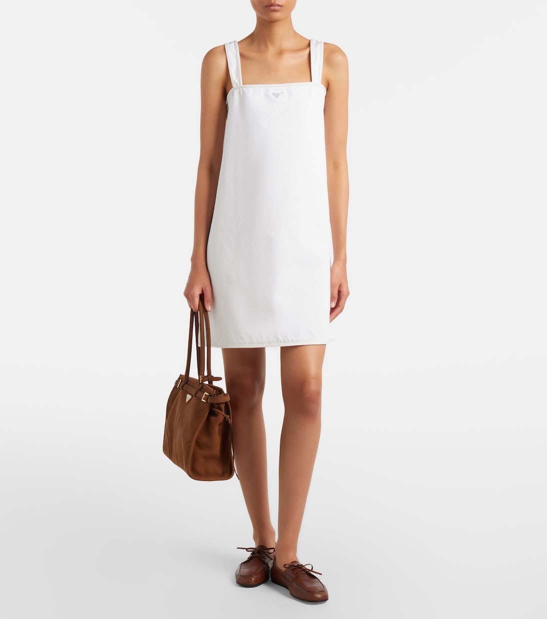Minikleid aus Denim | Prada