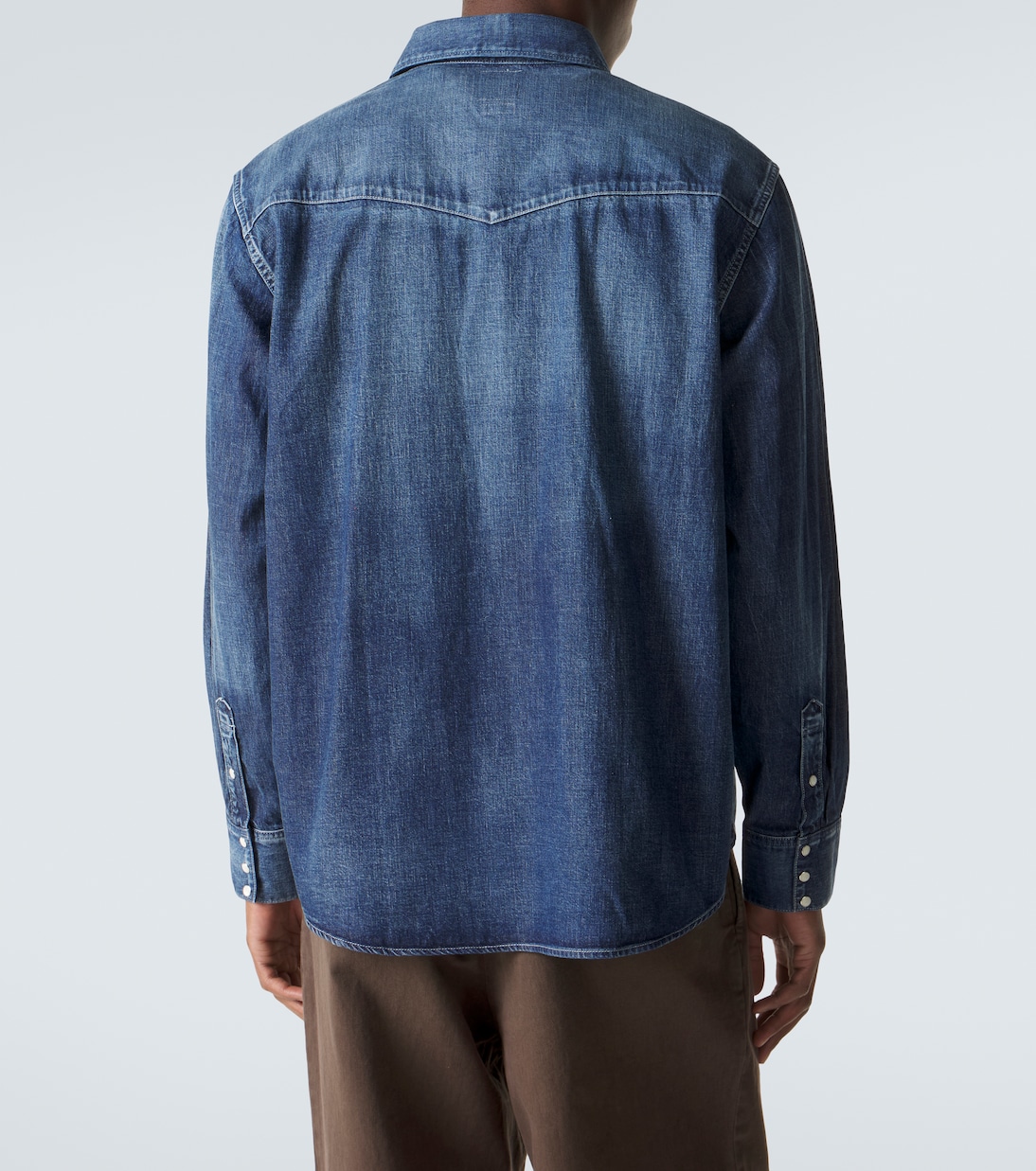 Social Sculpture faded denim shirt | Visvim