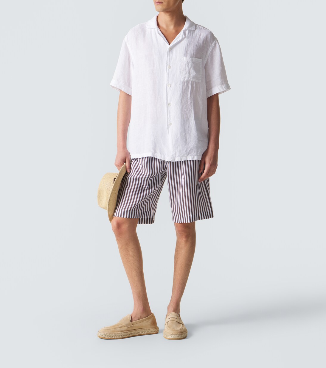 Linen bowling shirt | Fedeli