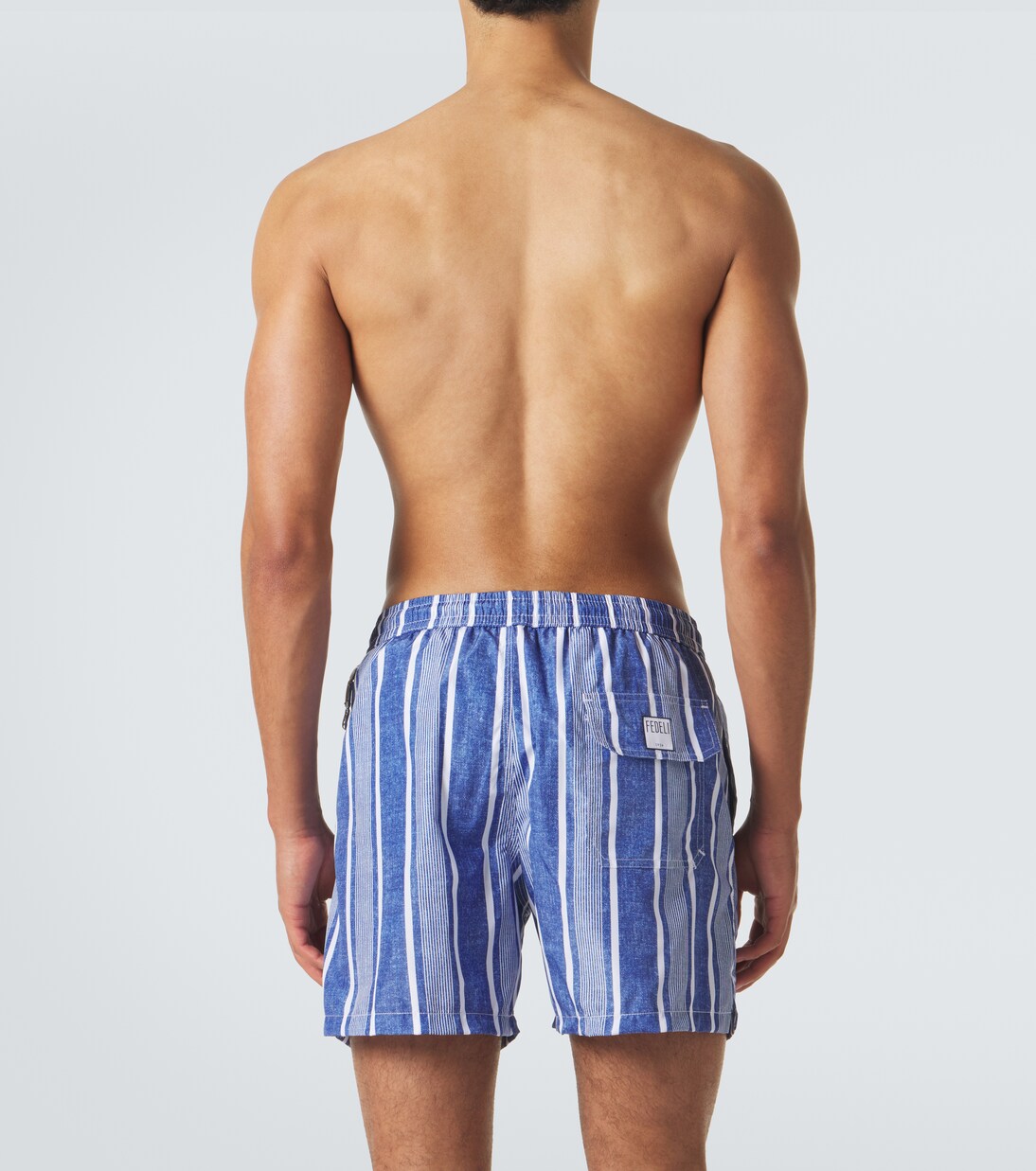 Short de bain à rayures | Fedeli