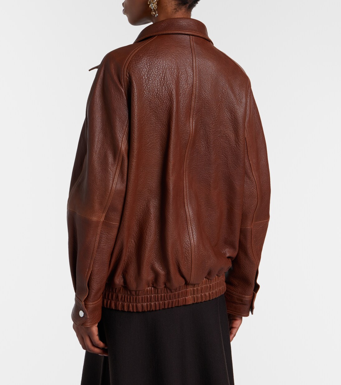 Bomberjacke Ariste aus Leder | Nour Hammour
