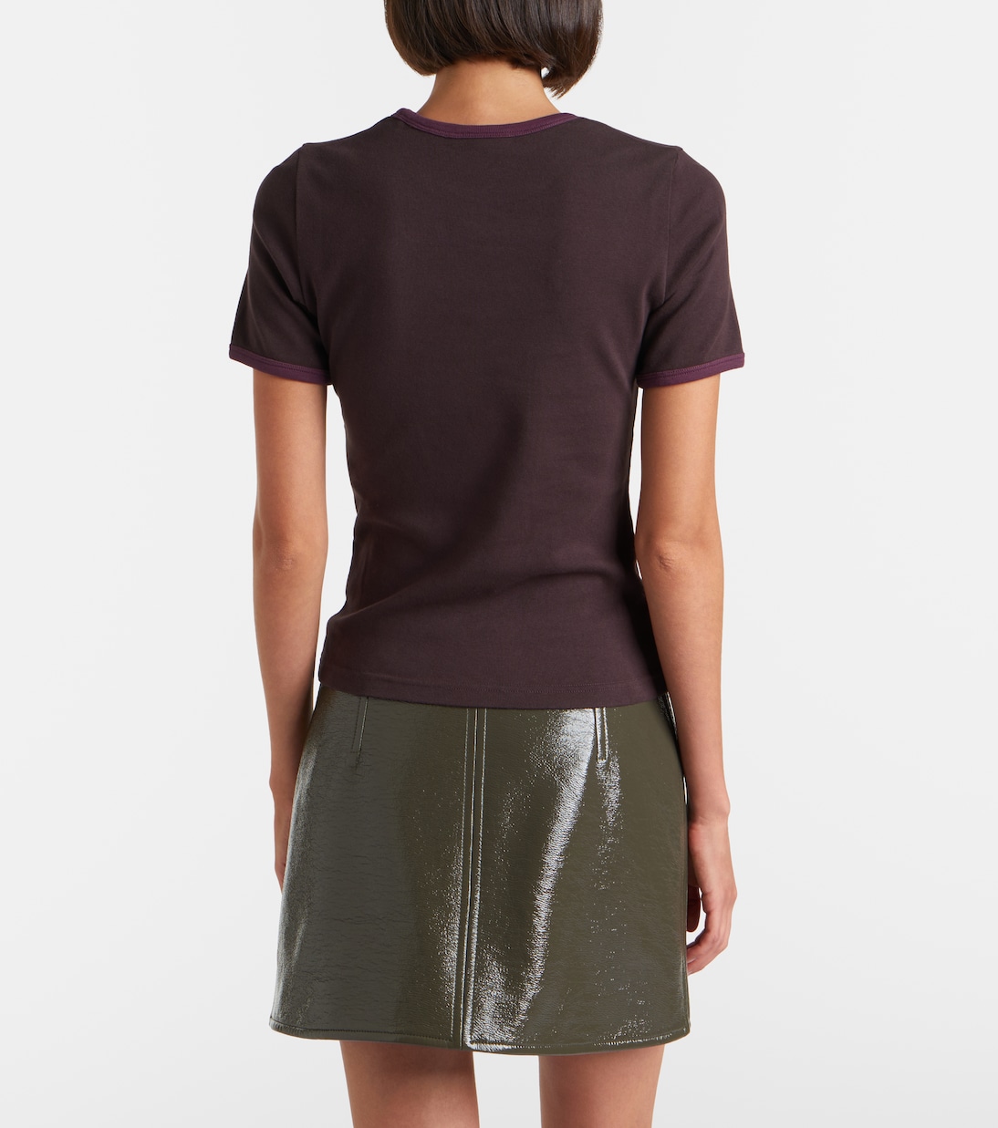 T-Shirt aus Baumwoll-Jersey | Courrèges