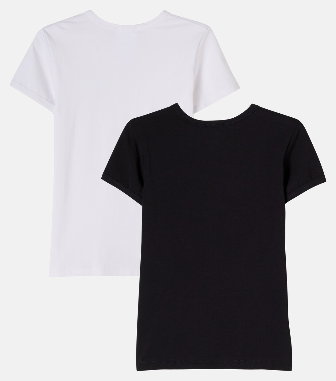 Set of 2 logo cotton-blend T-shirts | Versace Kids