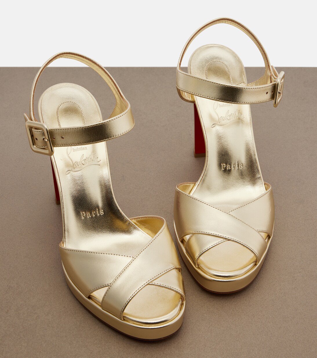 Sandalen Cora aus Leder | Christian Louboutin