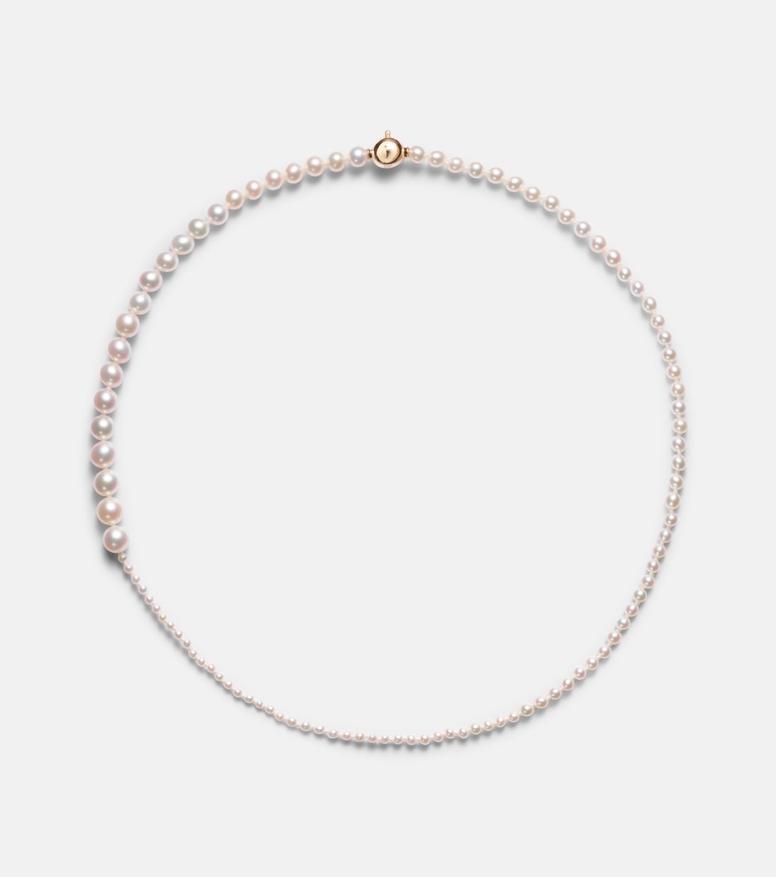 Petite Peggy 14kt gold and pearl necklace | Sophie Bille Brahe