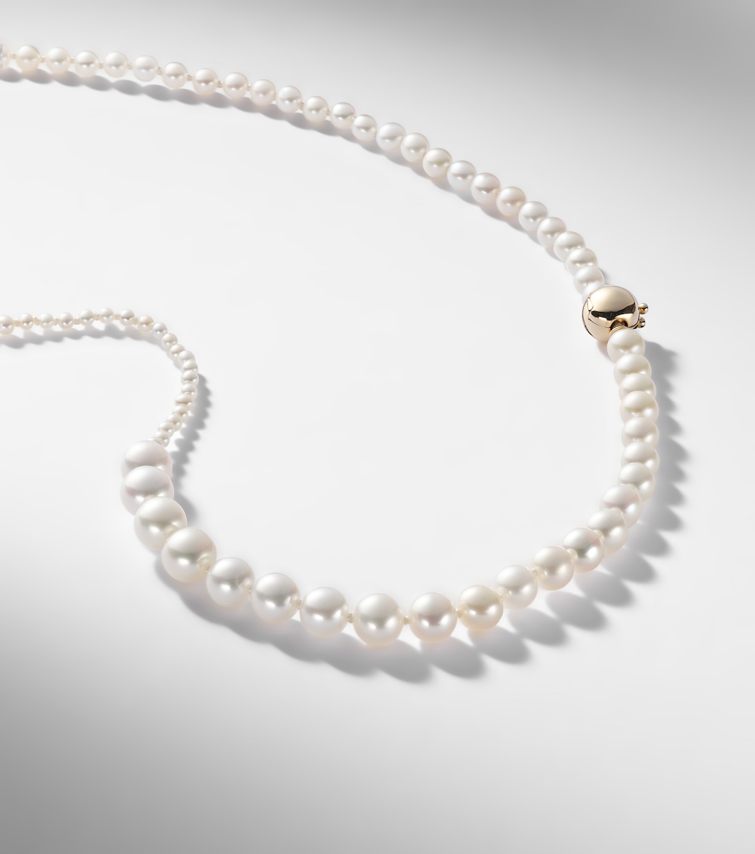 Petite Peggy 14kt gold and pearl necklace | Sophie Bille Brahe