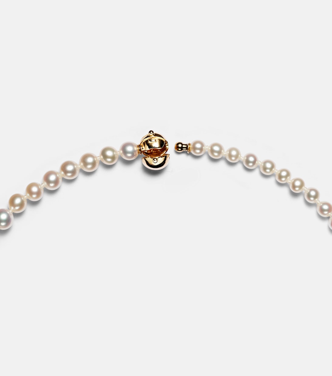 Petite Peggy 14kt gold and pearl necklace | Sophie Bille Brahe