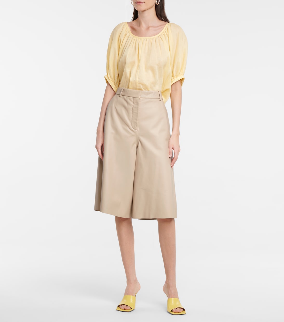 Shorts Teresa aus Leder | Joseph