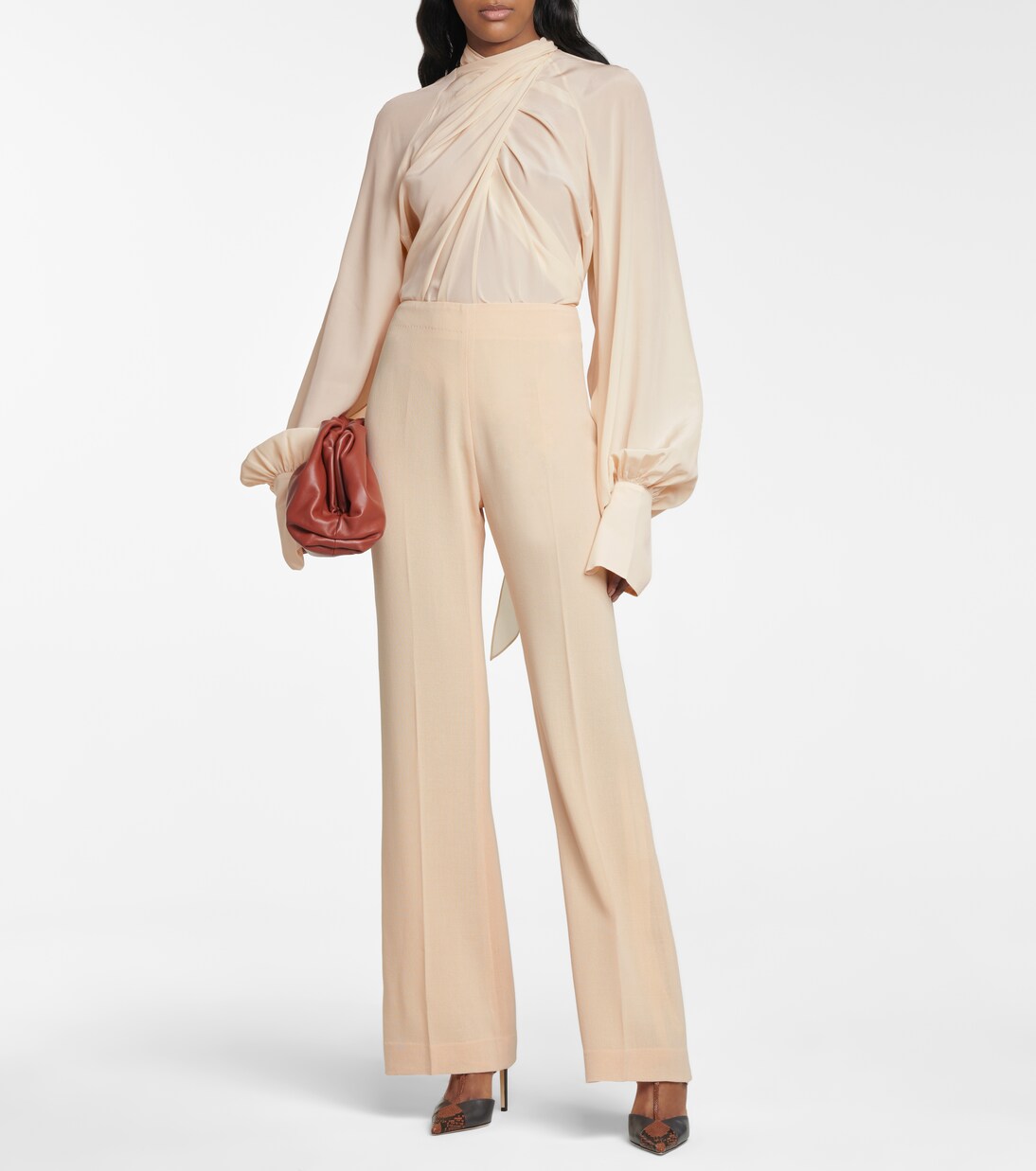 Pantalon Paloma en laine vierge | Petar Petrov