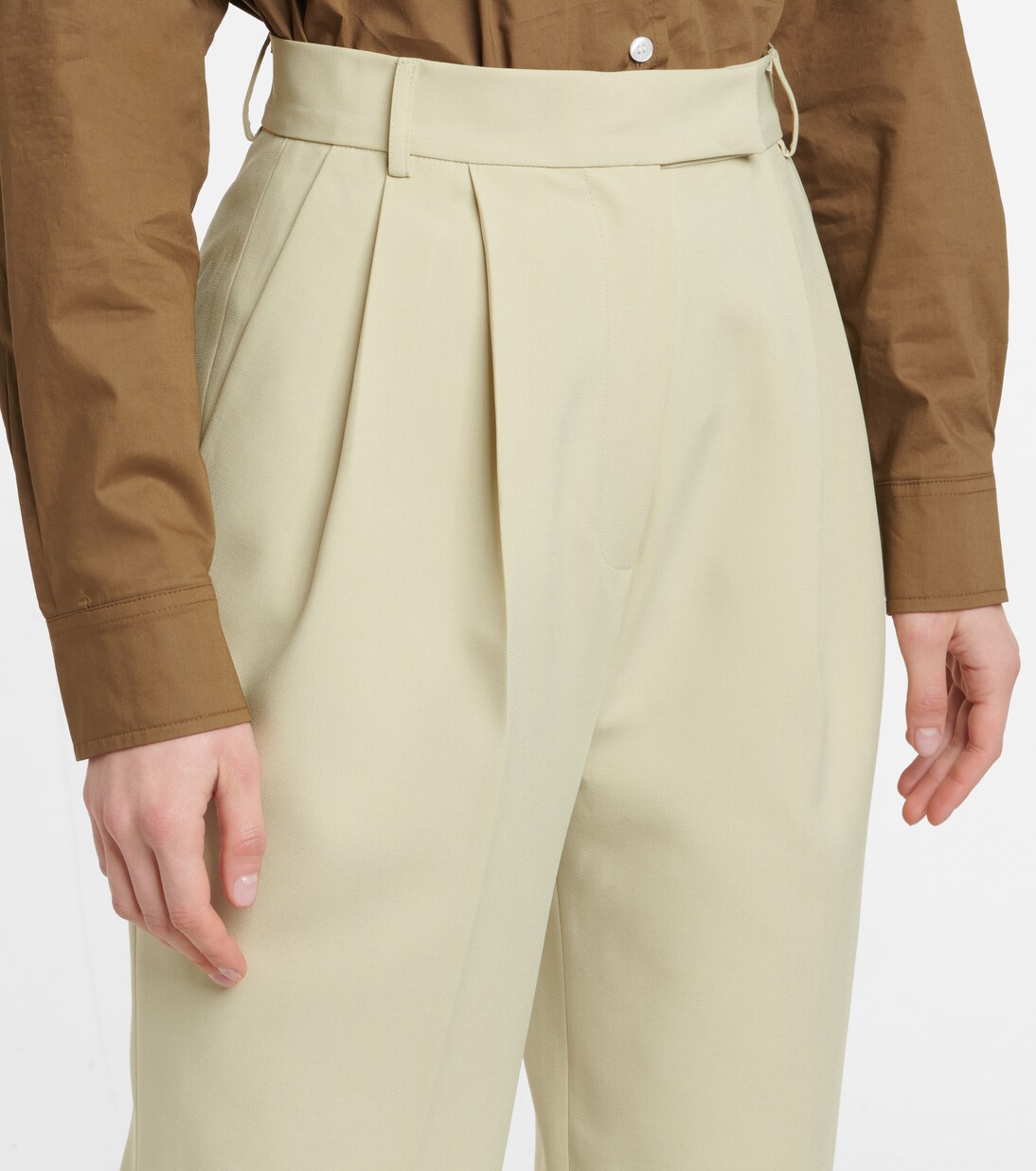 Pantalon Bea à taille haute | The Frankie Shop