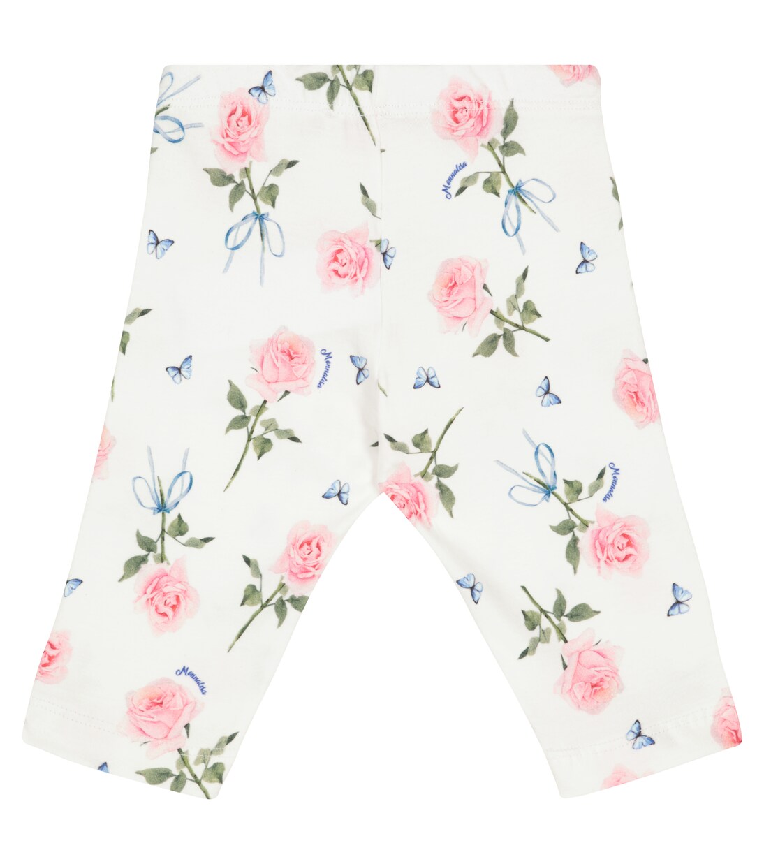 Baby rose-printed leggings | Monnalisa