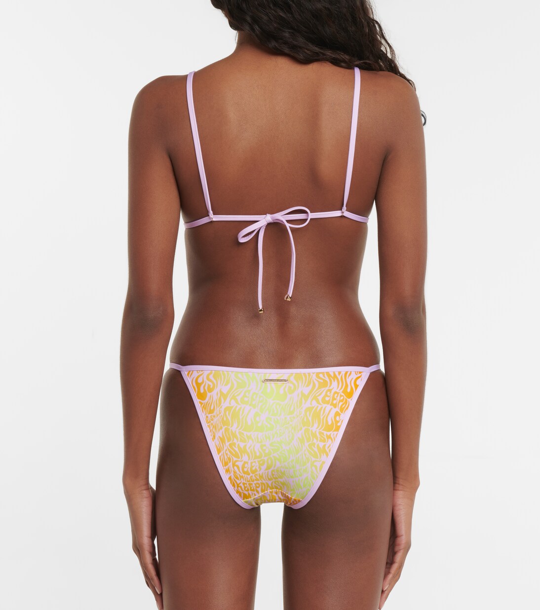 Haut de bikini triangle imprimé | Stella McCartney