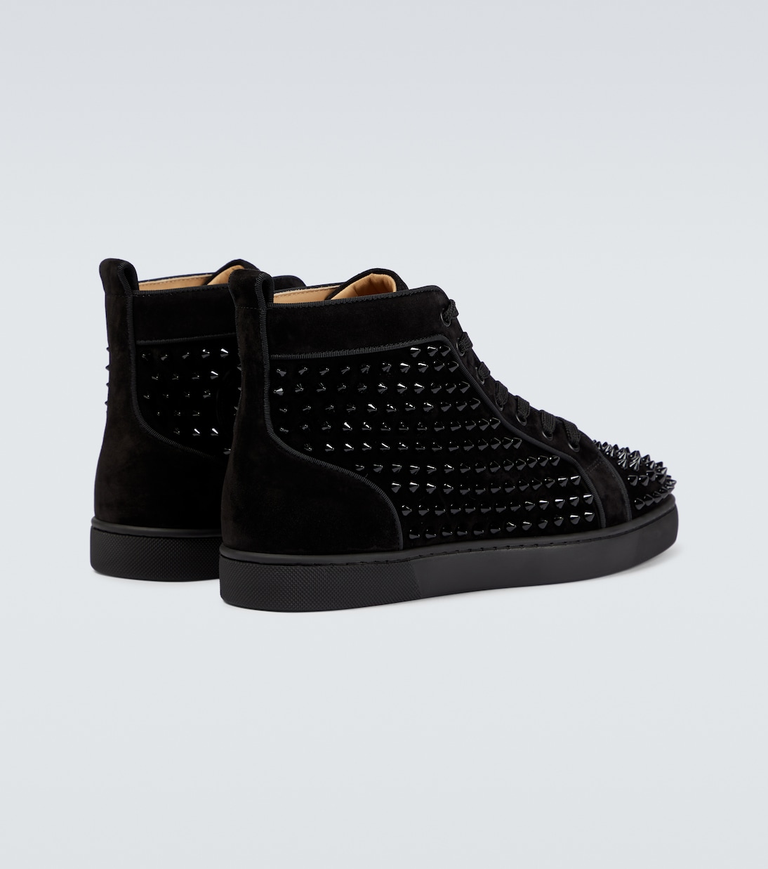 High-Top Sneakers Louis Orlato aus Veloursleder | Christian Louboutin