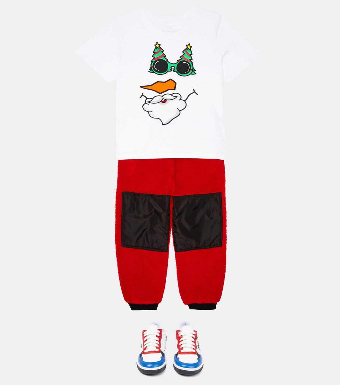 Embroidered cotton jersey T-shirt | Stella McCartney Kids