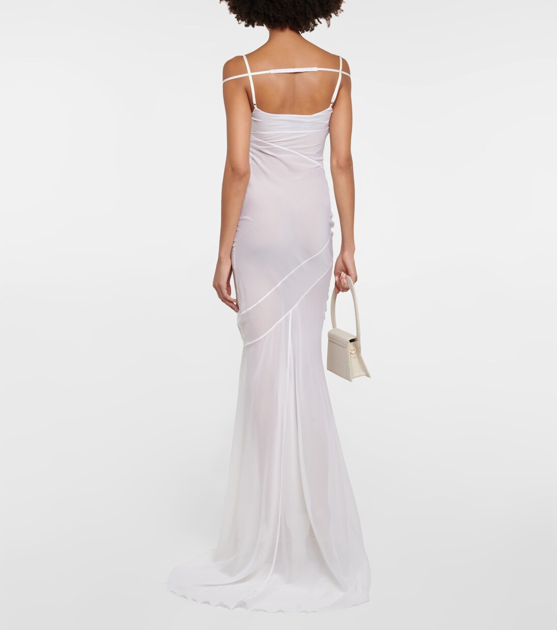 Silk blend gown | Jacquemus