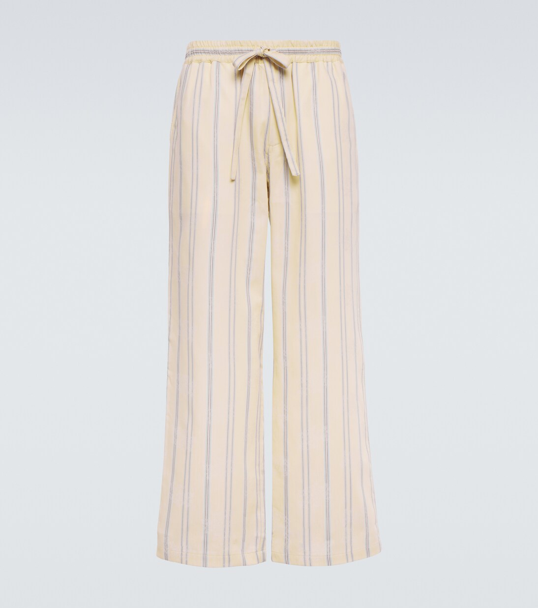 Pantalon en jacquard à fleurs | Commas