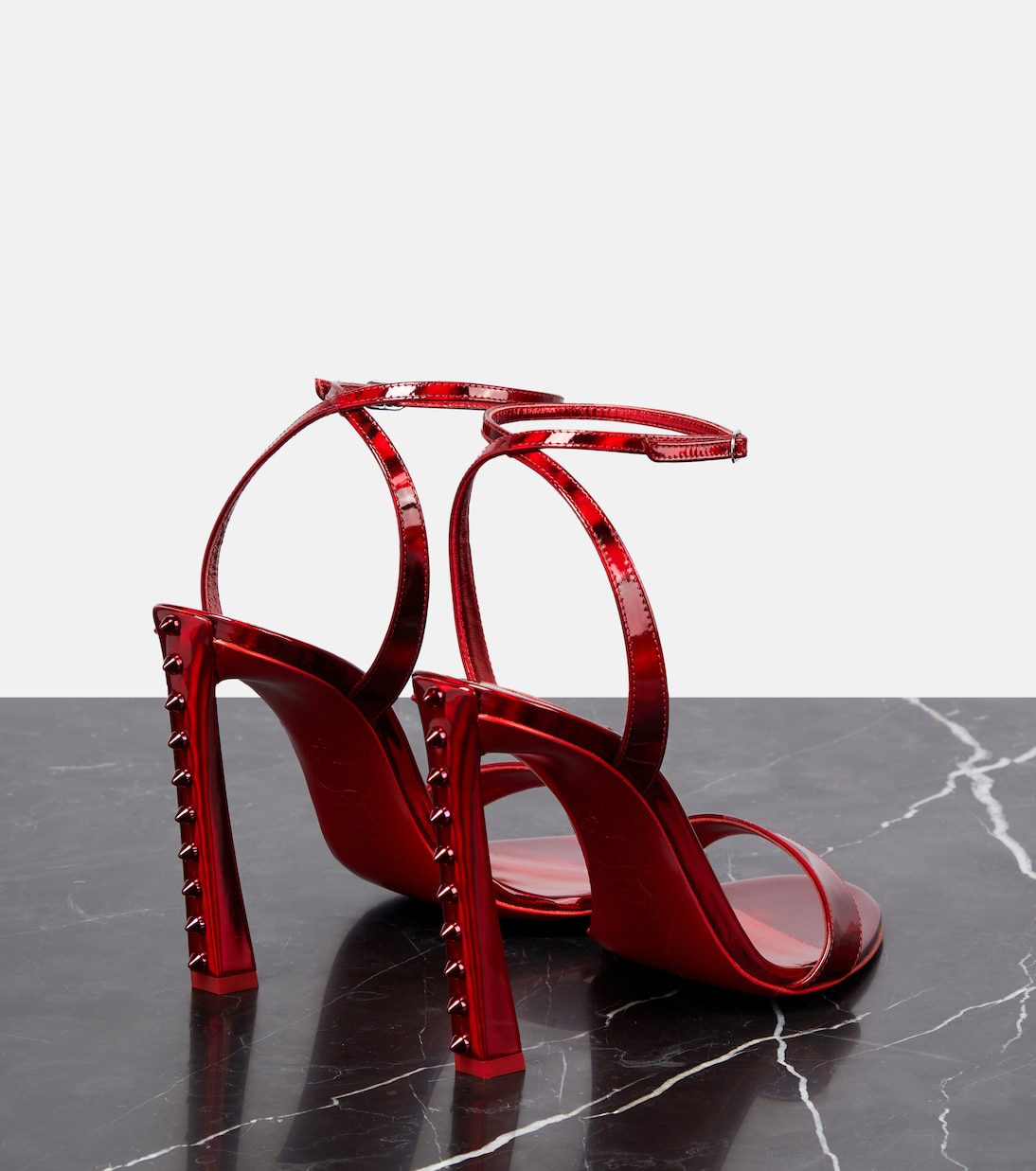 Condorapik Queen 100 leather sandals | Christian Louboutin