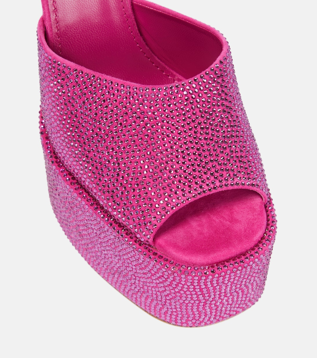 Verzierte Plateau-Pantoletten Holly 105 | Paris Texas