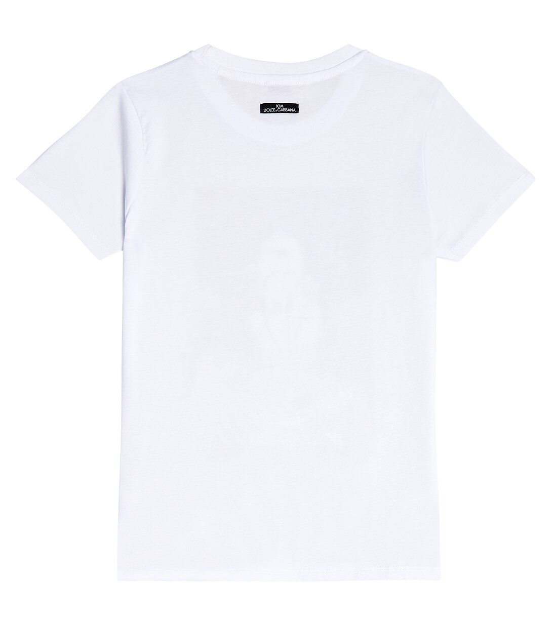 “Ciao, Kim” printed cotton T-shirt | Dolce&Gabbana Kids