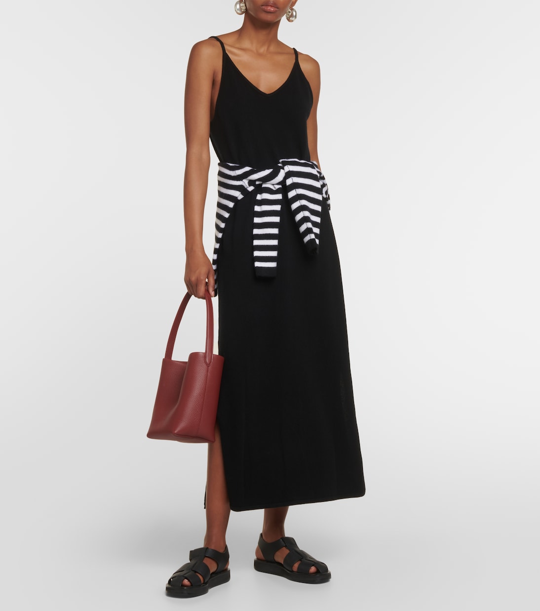 Abito midi in lana e cashmere | Jardin des Orangers