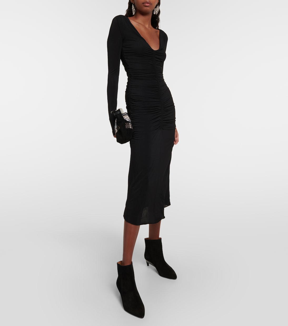 Ankle Boots Deyan aus Veloursleder | Isabel Marant