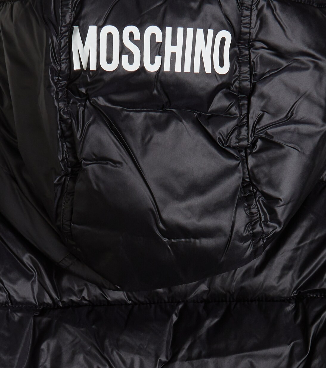 Printed puffer jacket | Moschino Kids