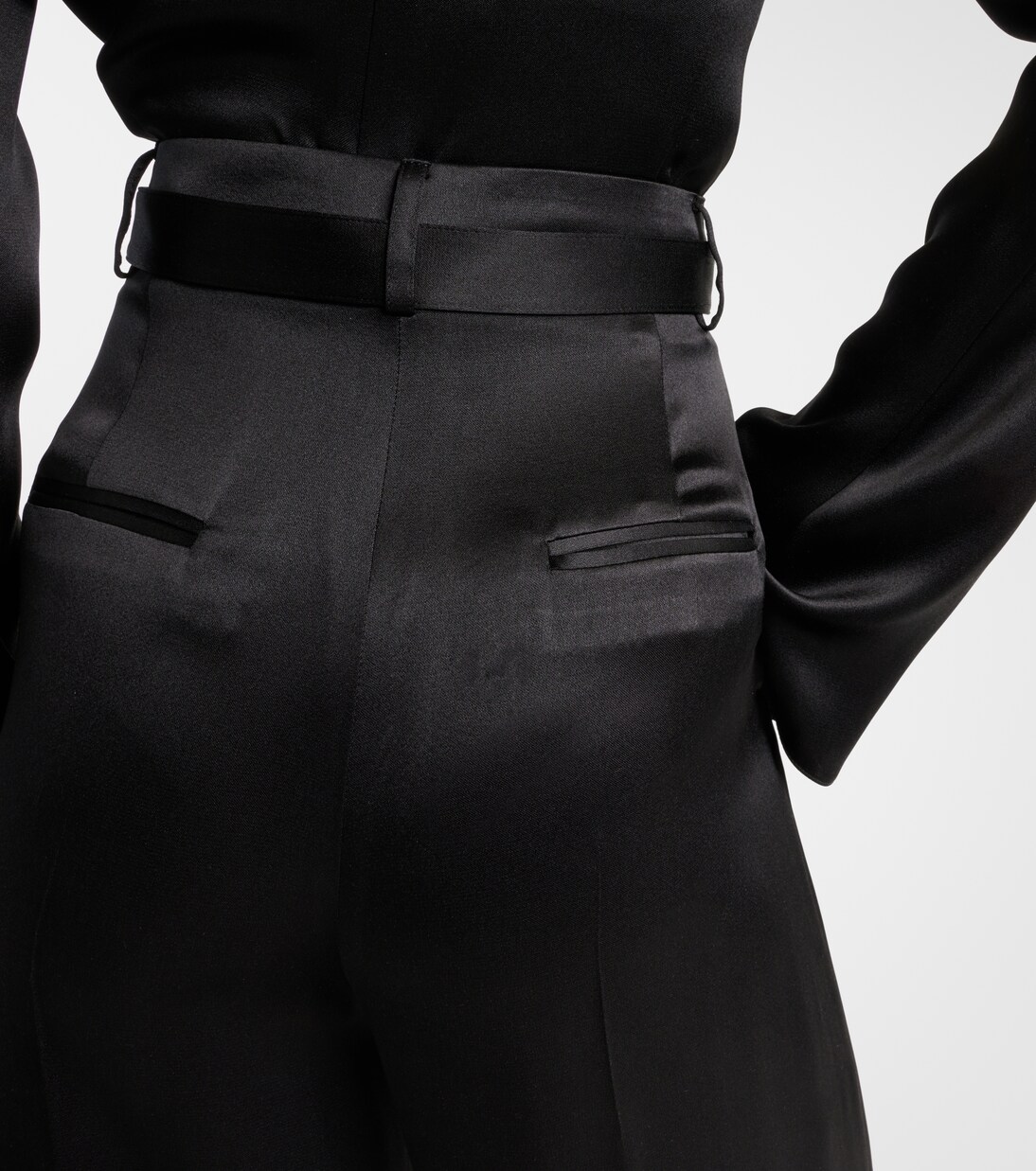 Weite Hose Mabon aus Seide | Gabriela Hearst