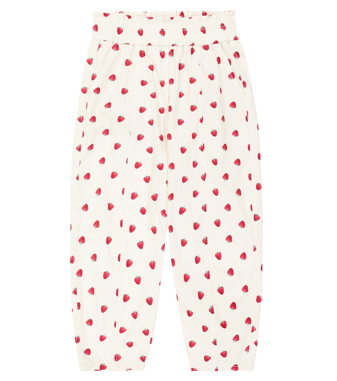 Bedruckte Hose aus Gabardine | Monnalisa