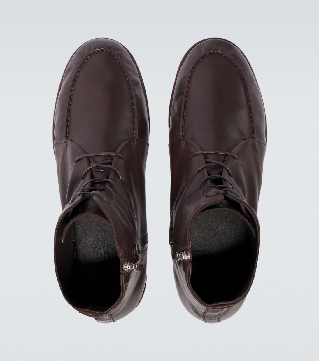 Schnürstiefel aus Leder | Auralee