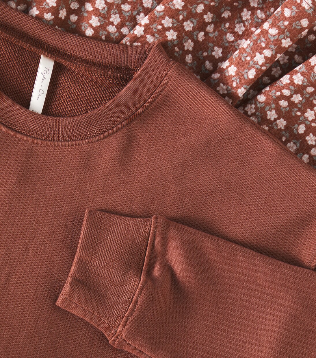 Robe Rosette en coton mélangé | Rylee + Cru